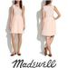 Madewell Dresses | Madewell Pink Silk Pleated Mini Dress | Color: Pink | Size: 4