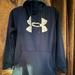 Under Armour Shirts | Navy Under Armour Hoodie Sweatshirt Men’s Small | Color: Blue/White | Size: S