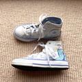 Converse Shoes | Converse All Star High Tops Disney Frozen Elsa Like New | Color: Blue/White | Size: 11g