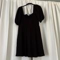 Nine West Dresses | Black Nine West Summer Dress Size Large | Color: Black | Size: L