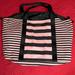 Victoria's Secret Bags | 2 Matching Victorias S Secret Totes | Color: Black/Pink | Size: Os