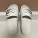 Gucci Shoes | Gucci Slides Size 37 | Color: White | Size: 37