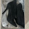 Nine West Shoes | Nine West 9 Black Suede Heels | Color: Black | Size: 9