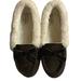 Jessica Simpson Shoes | Jessica Simpson Woman’s Moccasin Style Micro Suede Slippers W/ Bow. Sz Xl 9/10 | Color: Brown/White | Size: 9/10 Xl