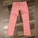 Lilly Pulitzer Jeans | Lilly Pulitzer Size 0 Worth Straight Jean Salmon Color | Color: Orange | Size: 0
