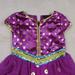 Disney Costumes | Disney Aladdin Live Action Movie Princess Jasmine Costume Kids Girls M 7/8 | Color: Gold/Purple | Size: Kids Medium 7/8