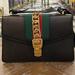 Gucci Bags | Authentic Gucci Black, Leather Shoulder Bag | Color: Black | Size: Os