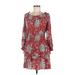 Urban Outfitters Casual Dress: Red Paisley Dresses - Women's Size Medium