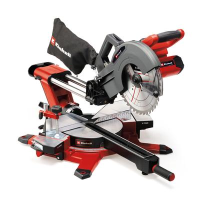 Kapp- und Gehrungssäge EINHELL "TE-SM 36/10 L Li-Solo", rot, B:540mm H:545mm L:857mm, Sägemaschinen, Power X-Change, ohn