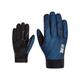 Ziener CROM Touch Men's Long Finger Mountain Bike/Mountain Bike Gloves | Long Finger Gloves with Touch Function - Breathable, Cushioning, Navy, 8