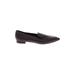 Everlane Flats: Smoking Flat Chunky Heel Work Purple Print Shoes - Women's Size 9 - Pointed Toe