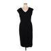 Old Navy Casual Dress - Sheath V Neck Sleeveless: Black Print Dresses - Women's Size X-Large