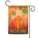 Palm Trees 'Welcome' Outdoor Garden Flag 18" x 12.5"