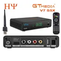 GTMEDIA V7 S5X Satellite TV Récepteur DVB-S/lt/ S2X H .265(8bit)Support HD 1080P USB WIFI EU Plug