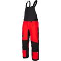 Klim Klimate 2022 Snowmobile Bib Pants, black-red, Size M