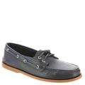 Sperry Top-Sider A/O 2-Eye Pullup - Mens 7 Navy Oxford Medium