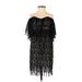 Stone Cold Fox Casual Dress: Black Dresses - Women's Size X-Small
