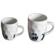 Cats design ceramic dimple tankard, 1/2 pint or pint mug, personalised option