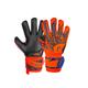 Torwarthandschuhe REUSCH "Attrakt Silver Junior" Gr. 4, orange (orange, blau) Kinder Handschuhe Fussballhandschuhe