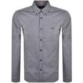 Boss Rickert Long Sleeved Shirt - Blue - Boss Shirts