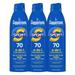Coppertone Sport Sunscreen Spray Spf 70 Water Resistant Sunscreen Broad Spectrum Spf 70 Sunscreen Bulk Sunscreen Pack 5.5 Oz Spray Pack Of 3.