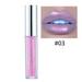 XIAN Long Lasting Lip Glaze High Shine Lip Color Fuller Looking Lips for Lady Beauty Lip Makeup 03#