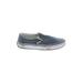 Vans Sneakers: Slip-on Platform Casual Blue Color Block Shoes - Women's Size 7 - Almond Toe