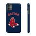 iPhone Slim Case - Red Sox Boston American Baseball Blue Team Socks