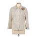Escada Wool Blazer Jacket: Ivory Tweed Jackets & Outerwear - Women's Size 44