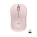 Restored Logitech Silent WRLS Mouse 2.4 GHz with USB Receiver Optical Tracking Ambidextrous Rose (Refurbished)