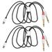 2pcs USB Type-c To Dual 6.35mm Earphone Converter Power Amplifier Audio Cable