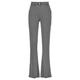 Calvin Klein Jeans Damen Hose WASHED RIB WOVEN LABEL PANT, grau, Gr. S