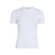Calvin Klein Damen T-Shirt MODAL RIB C-NECK TOP, weiss, Gr. M