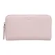 Emporio Armani , Zip Closure Plain Wallet with Logo ,Pink female, Sizes: ONE SIZE