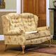 Sherborne Lynton Fireside 2 Seater Sofa - Fabric Grade 1 - Light Oak