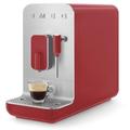 Smeg BCC02RDMUK Bean To Cup Coffee Machine - Matte Red, Stainless Steel