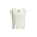 Eileen Fisher Women's V-Neck Vest Cream