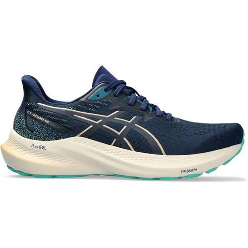 ASICS Damen Laufschuhe GT-2000 12, Größe 42 in Grau