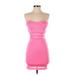 Wow Couture Cocktail Dress: Pink Dresses - Women's Size Small