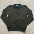Polo By Ralph Lauren Sweaters | Men’s Vintage Collared Polo By Ralph Lauren Olive Lambs Wool Sweater | Color: Green | Size: M