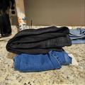 American Eagle Outfitters Jeans | 2 Pairs Of Jeans. 1 Blue Jean. 1 Black Jean. | Color: Black/Blue | Size: 27