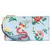 Kate Spade Bags | Kate Spade Dragon Printed Double Zip Wristlet Saffiano Leather Flame Multi | Color: Blue/Red | Size: Os