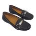 Coach Shoes | Coach "Felisha" Signature Black Jacquard Loafers | Color: Black/Silver | Size: 6