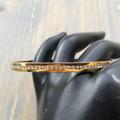 Kate Spade Jewelry | Kate Spade Gold Tone Pave Crystal All That Glitters Bangle! Euc | Color: Silver | Size: Up To 7.5”