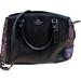 Coach Bags | Coach Margot Carryall Satchel Purple Floral | Color: Black/Purple | Size: Os