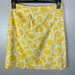Lilly Pulitzer Skirts | Lilly Pulitzer Womens Size 4 Yellow Sun Lion Skirt Spring Summer Easter Skirt | Color: Yellow | Size: 4