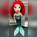 Disney Toys | Disney Store Ariel Mermaid Plush Doll The Little Mermaid 12" | Color: Green/Red | Size: 12 Inch