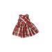 Bonnie Jean Special Occasion Dress: Red Plaid Skirts & Dresses - Size 18 Month