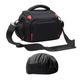 ZSMJAER Camera Bag, Single Shoulder Camera Bag, Holds DSLR Camera and Accessories, Large Camera Shoulder Bag, black, camera bag