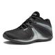 AND1 Rise Men’s Basketball Shoes, Sneakers for Indoor or Outdoor Street or Court, Sizes 7 to 15, Black/Black, 12 UK